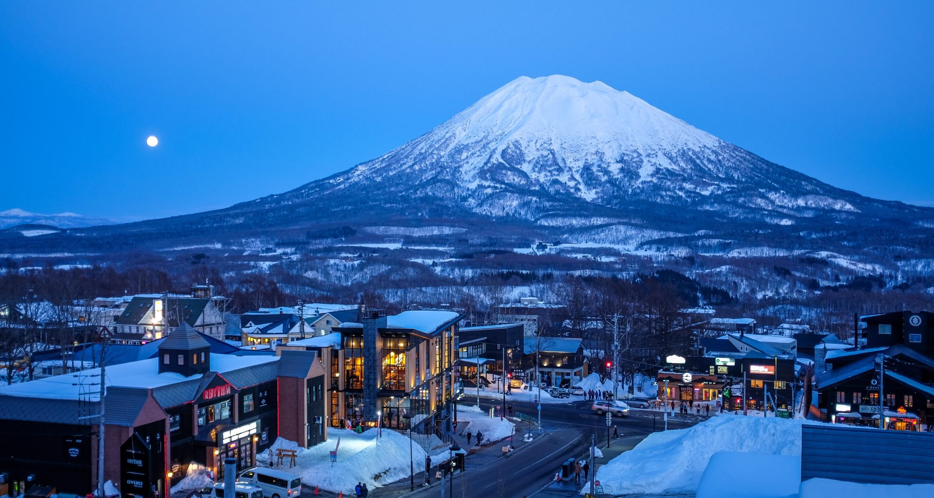 Where to go in February. The snow-capped Mount Yotei, a dormant volcano in Niseko, Japan