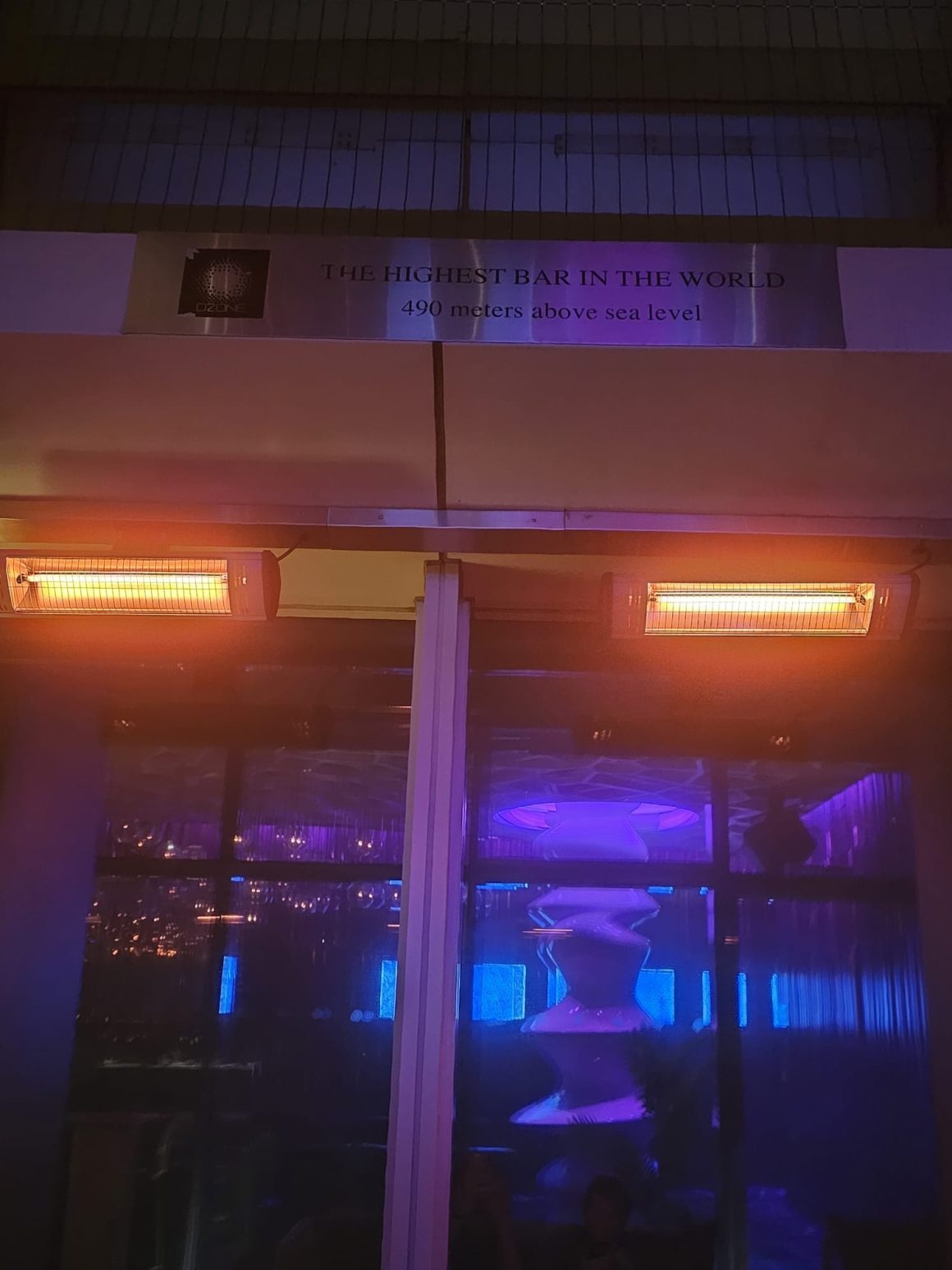 Ozon bar Hong Kong