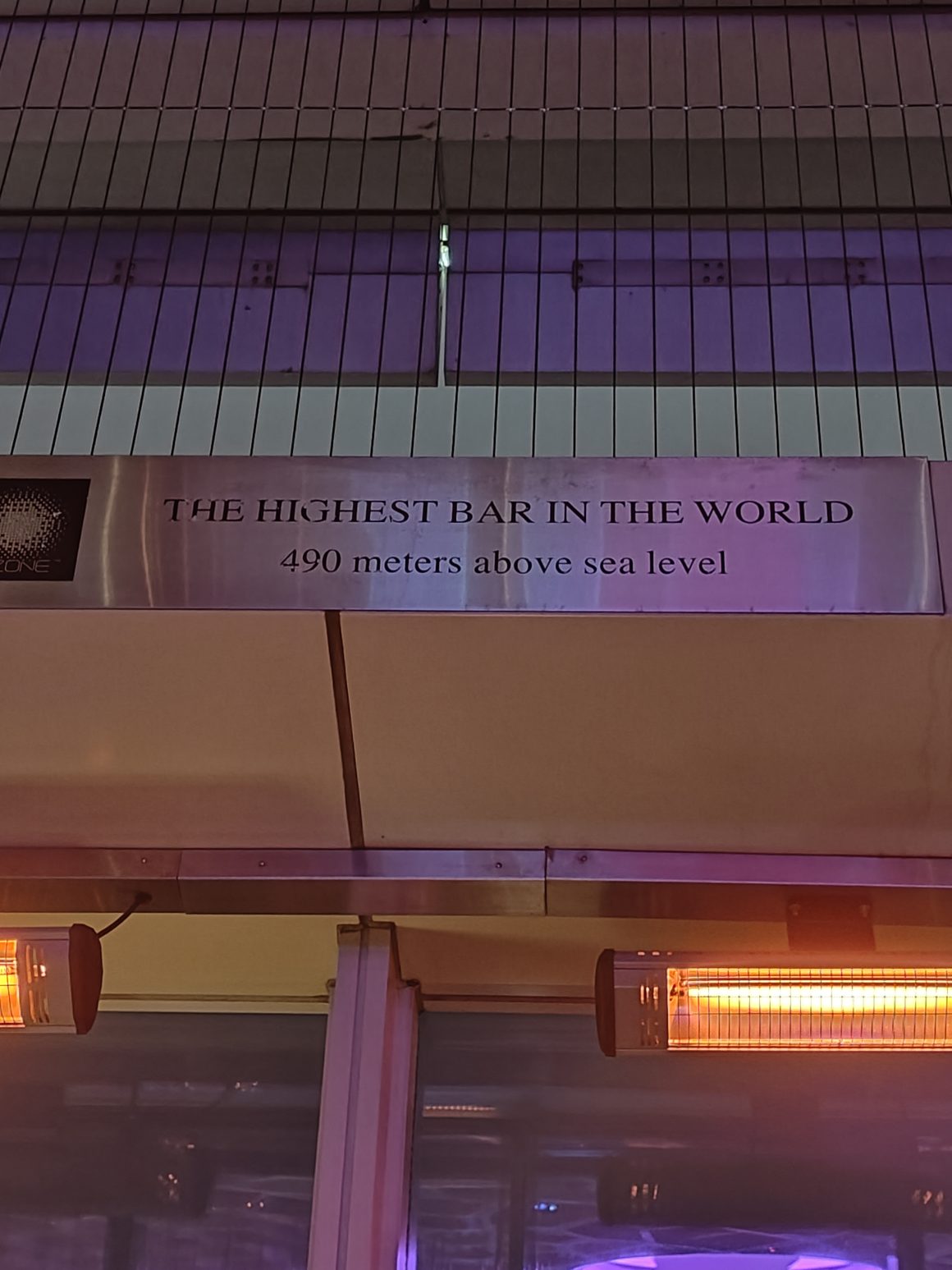 The Highest Bar in the World - Ozone Hong Kong Ritz