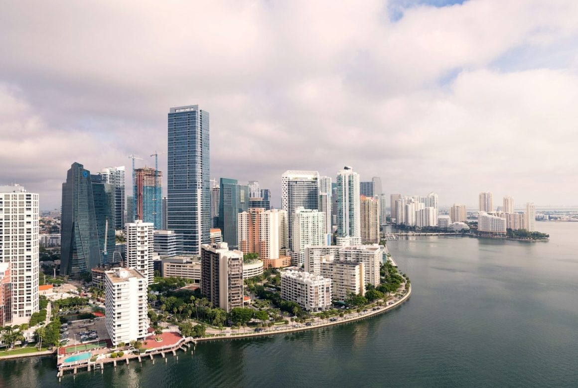 Downtown Miami, Florida.