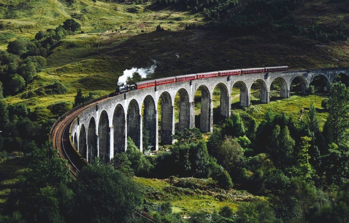The Jacobite Steam Train – The Harry Potter Train – is one of the best in Europe. 