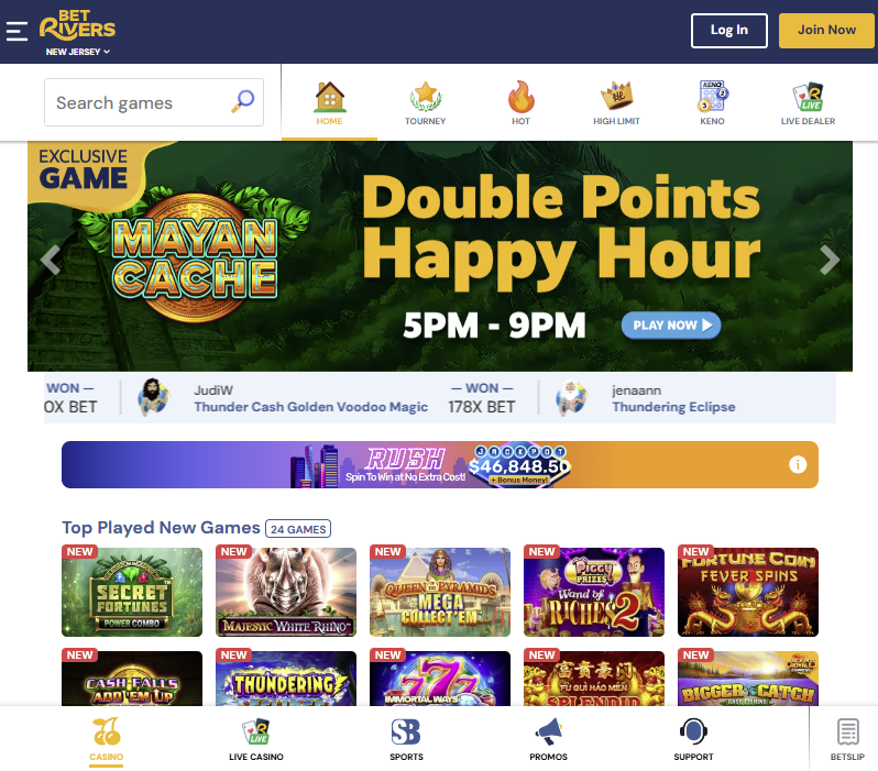 Online casino sites NJ - BetRivers NJ