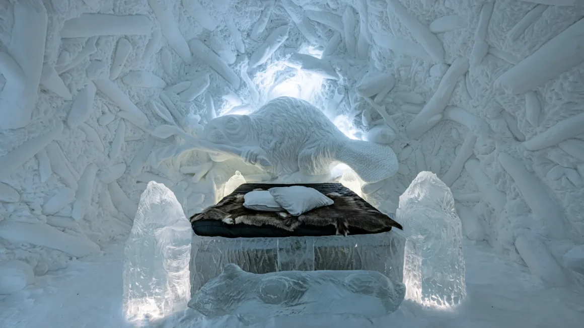 Ice hotel w Szwecji