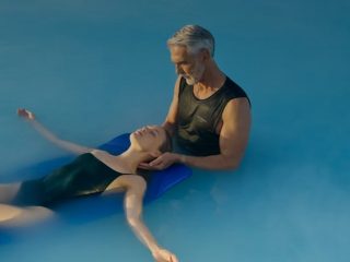 In water massage watsu