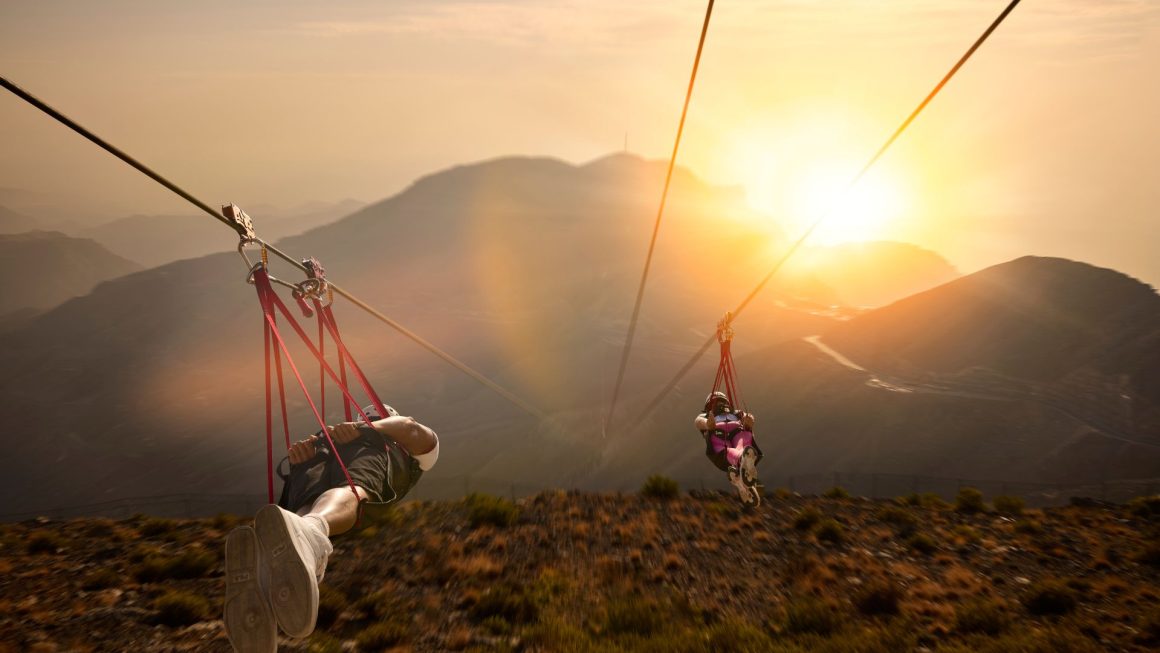 Jebel Jais — ride the world's longest zipline in Dubai