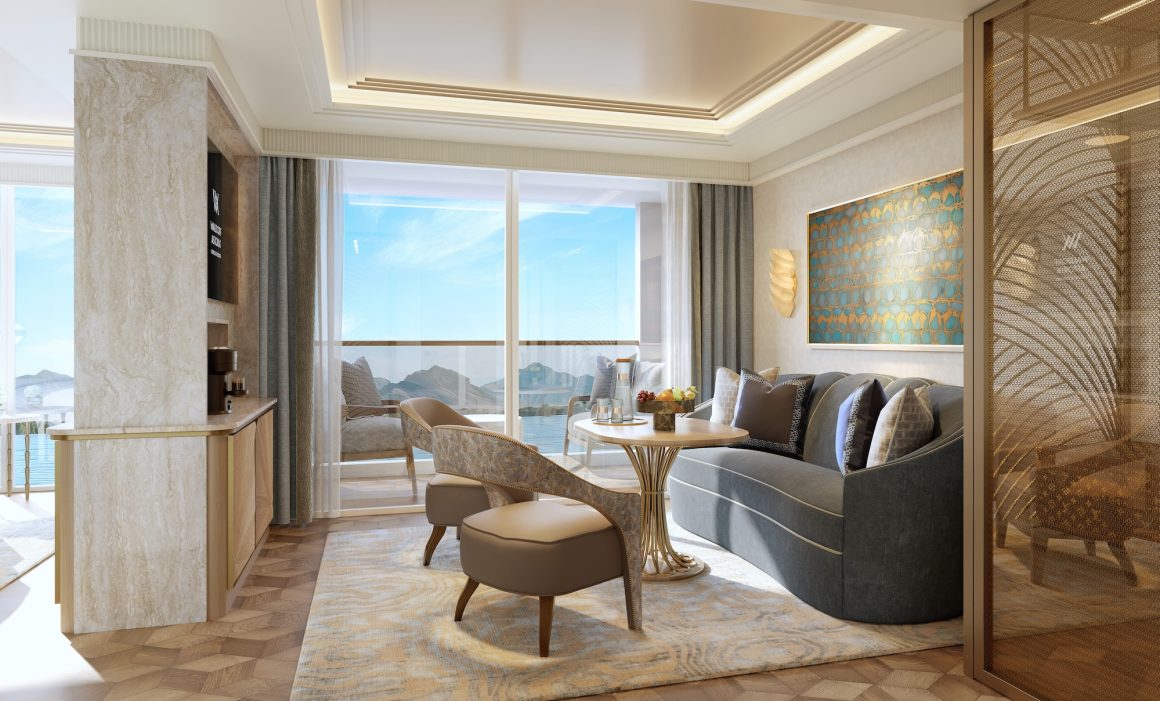 Waldorf Astoria Nile River Experience - Lounge Rendering