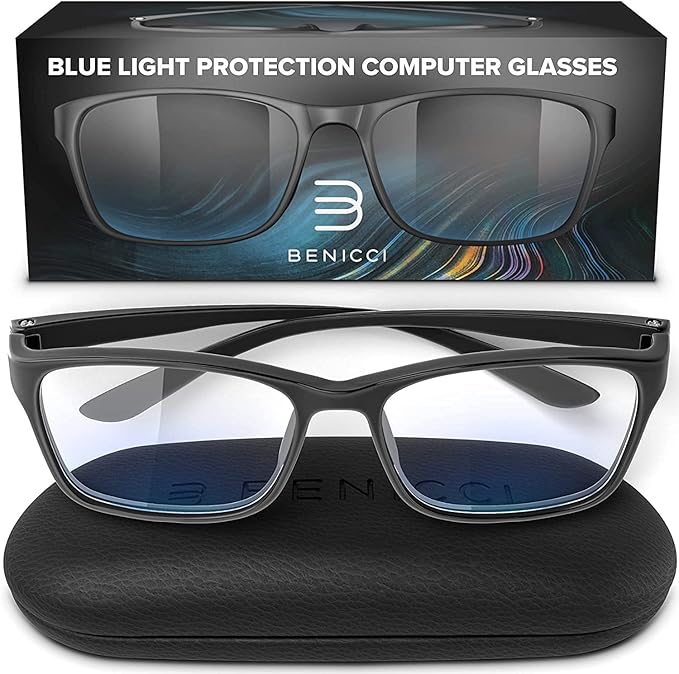 Benicci - Unisex Stylish Blue Light Glasses