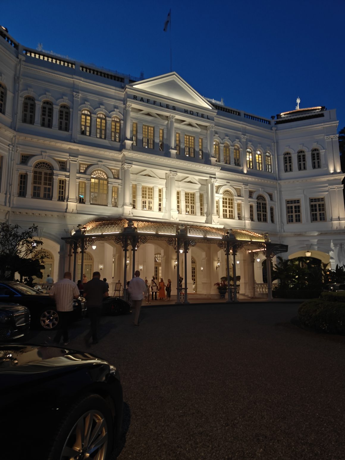 Raffles Hotel Singapore view