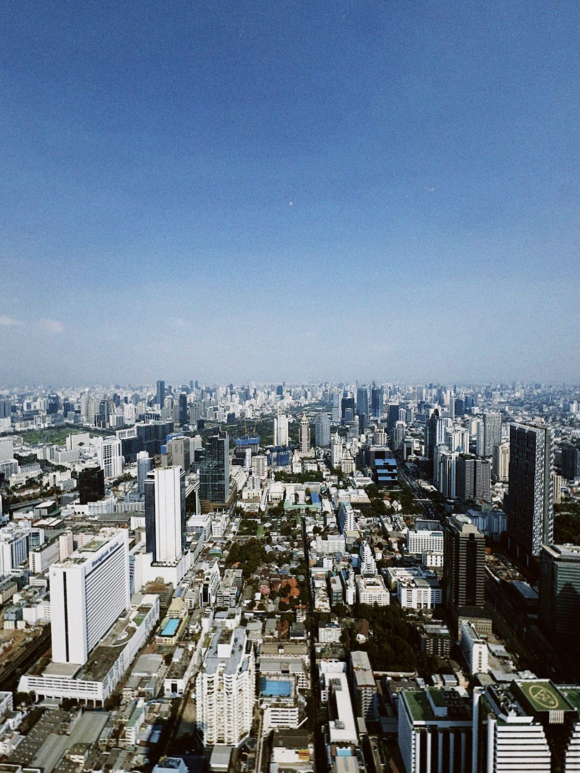 View of Bangkok from MahaNakhon