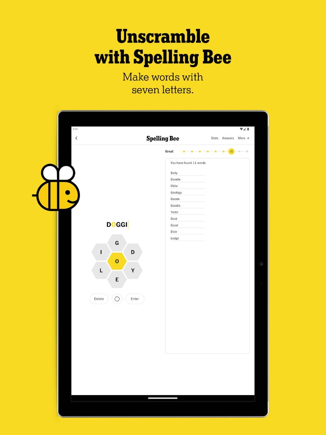 NY Spelling Bee Game