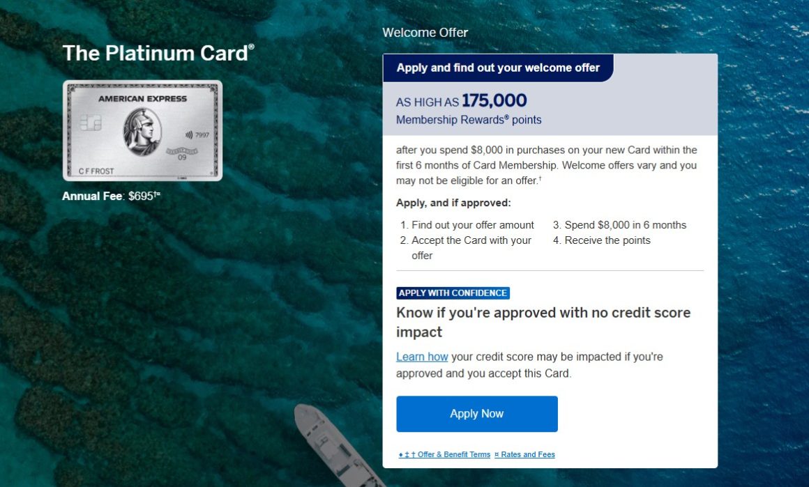 Platinum Card Amex Travel Credit Card
