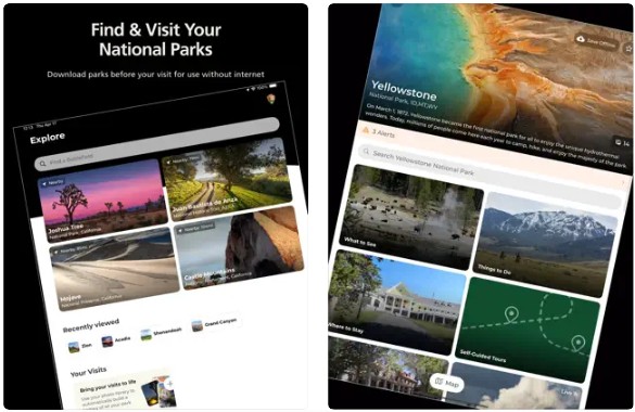 US National Park Service App