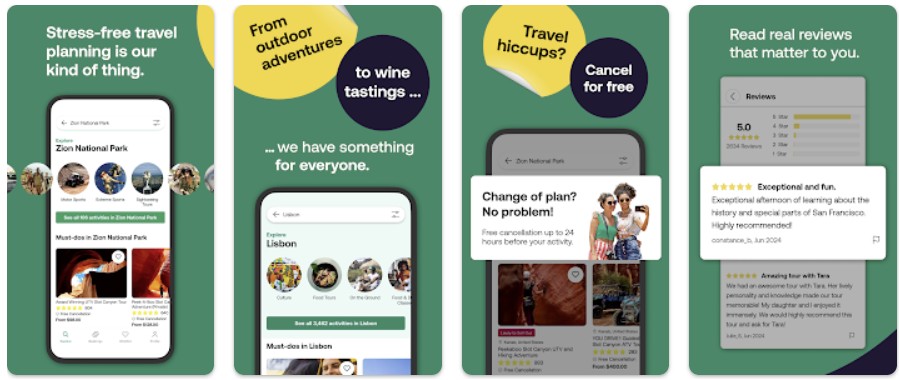 Viator Tours & Attractions Android App