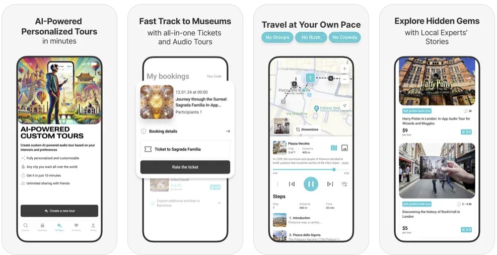 WeGoTrip Audio Tours & Guide iOS app