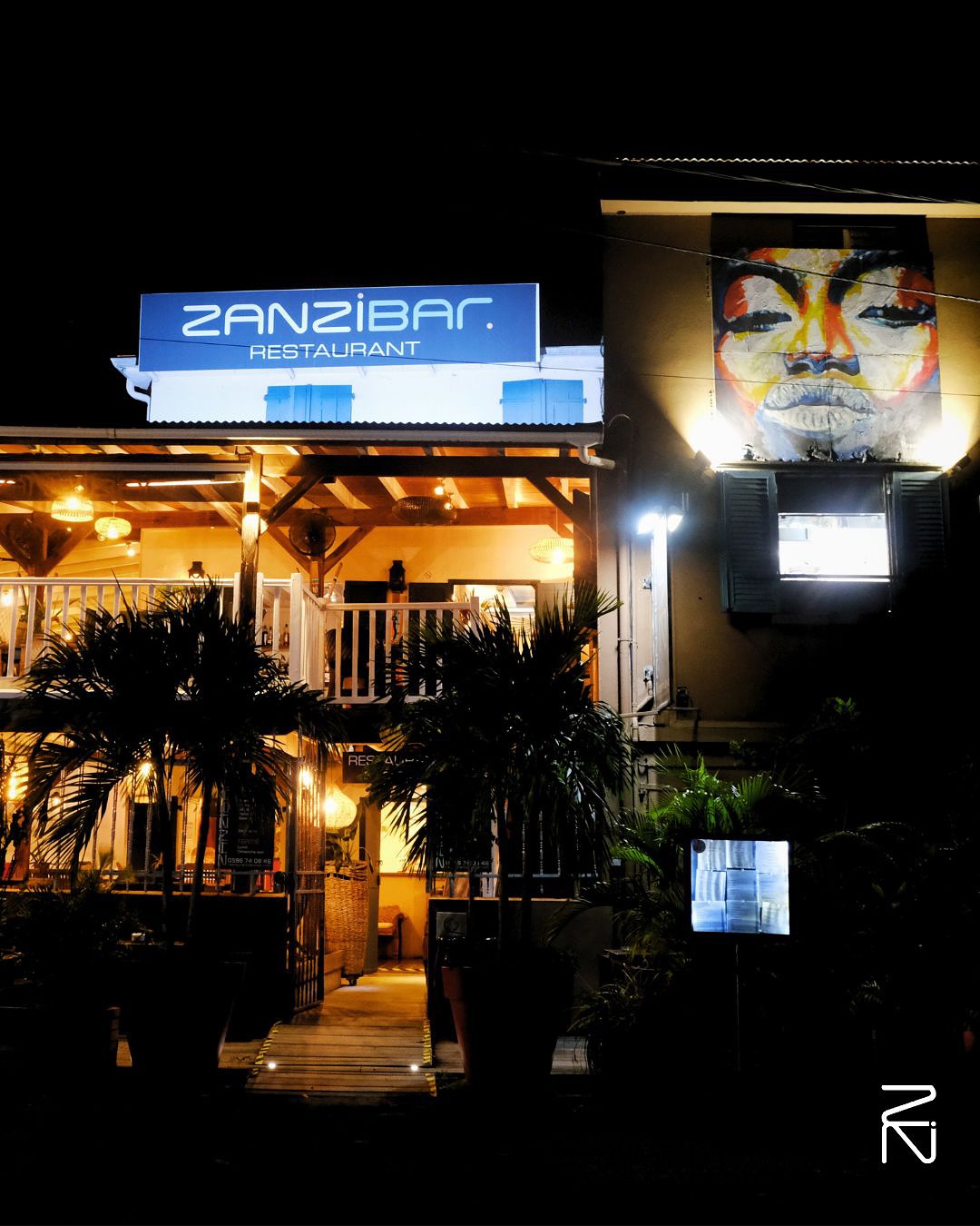 Ресторан и лаунж-бар Zanzibar — Ле-Марен — Мартиника