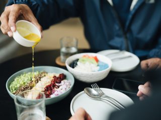 barbecue sauce, teriyaki, soy sauce, ketchup, or salad dressings