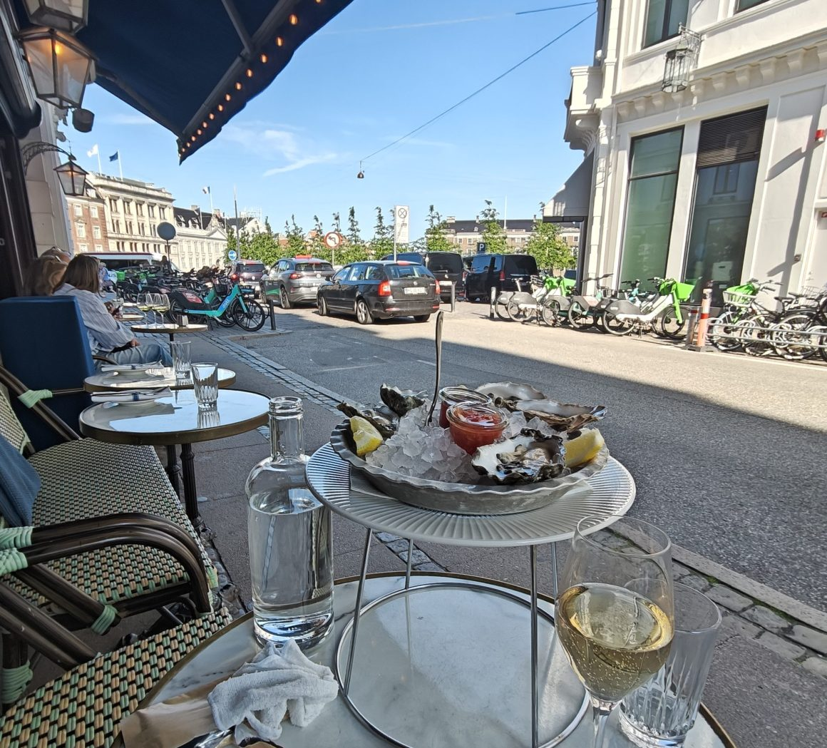 Restauracja serwująca owoce morza w Kopenhadze