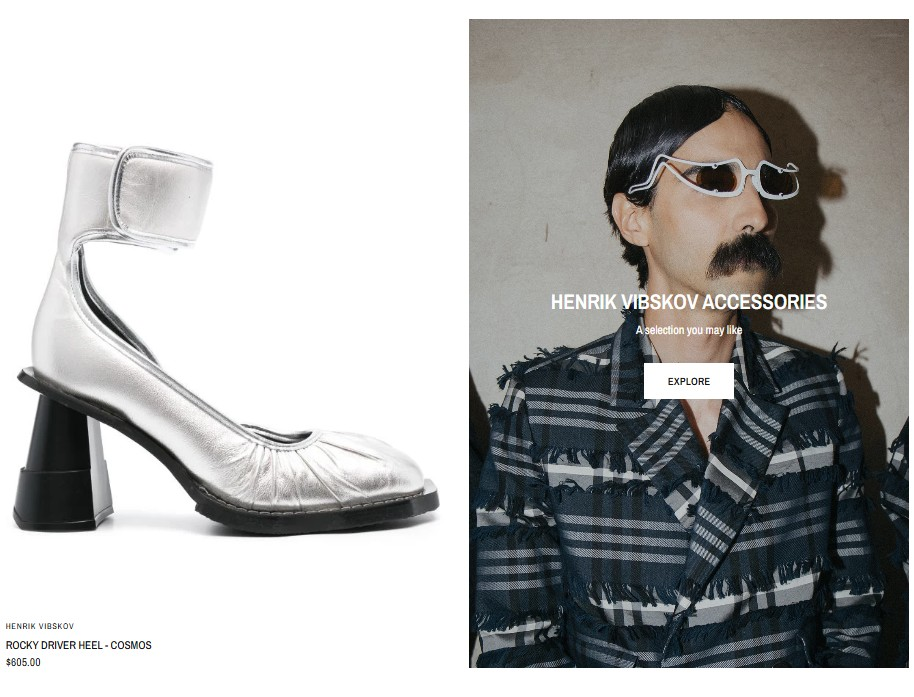 Henrik Vibskov sklep w Kopenhadze