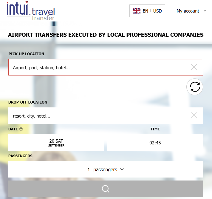 intui travel transfer service