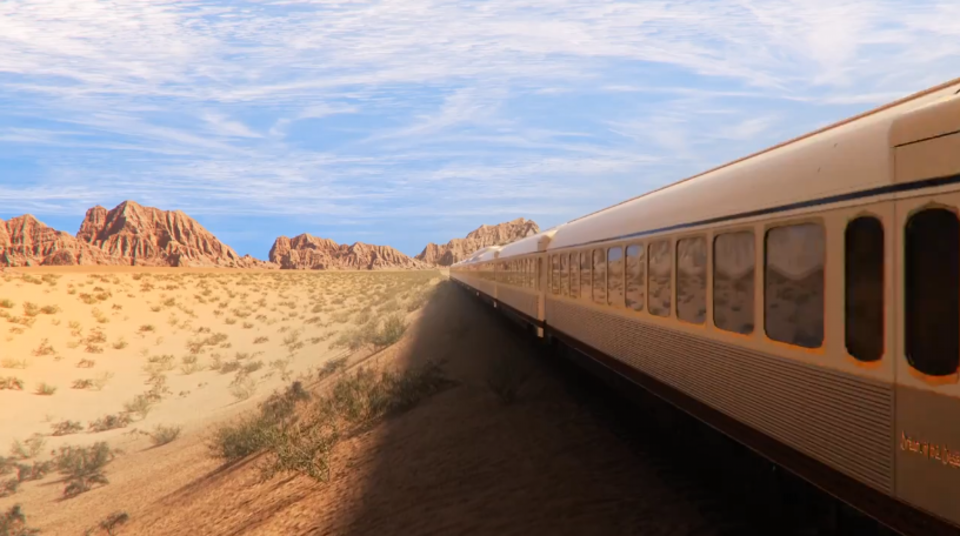 train Dream of the Desert Saudi Arabia