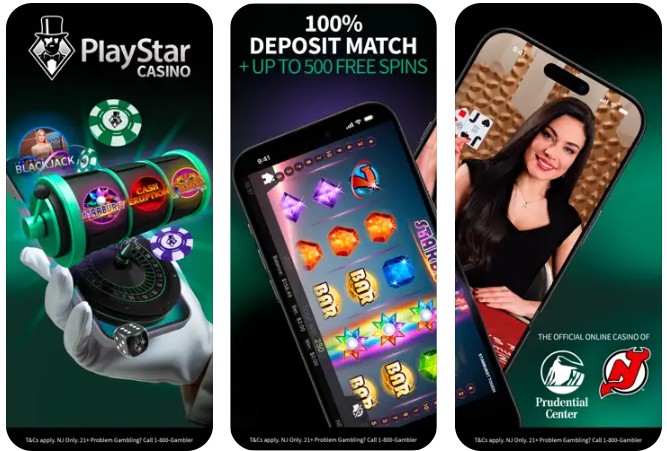 playstar nj casino deposit match bonus