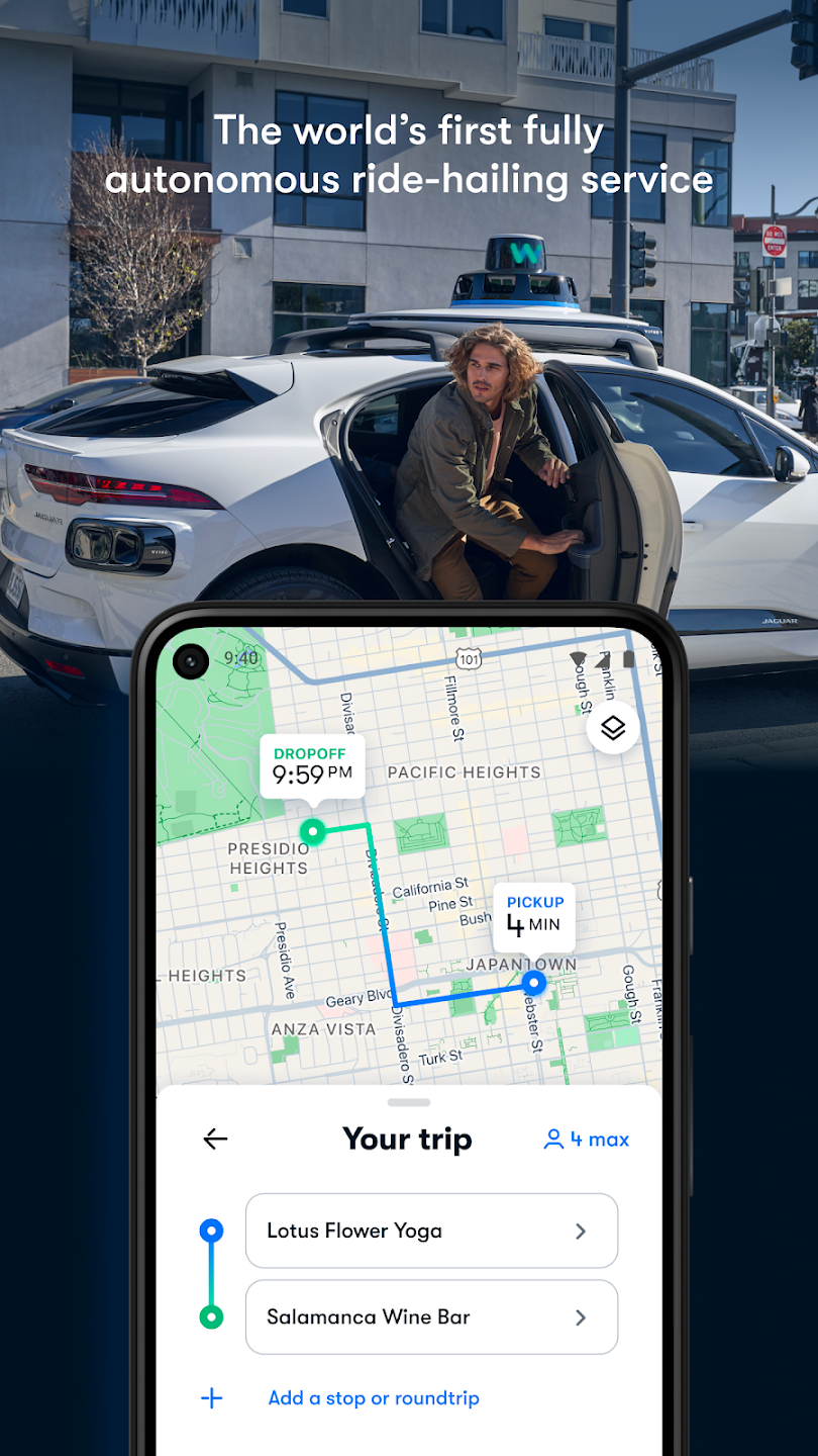 waymo one driverless car service