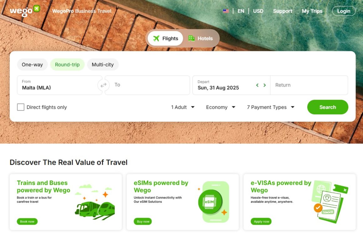 wego find and compare the lowest flights tickets