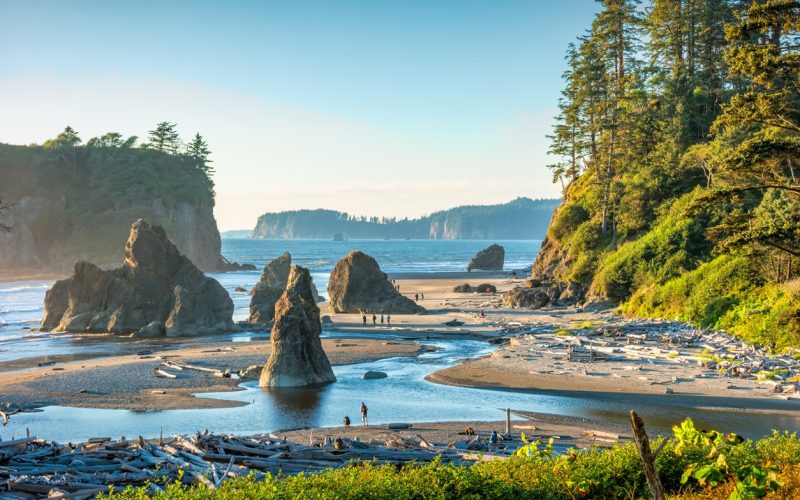 Best Beaches in the US: Ruby Beach, Washington 