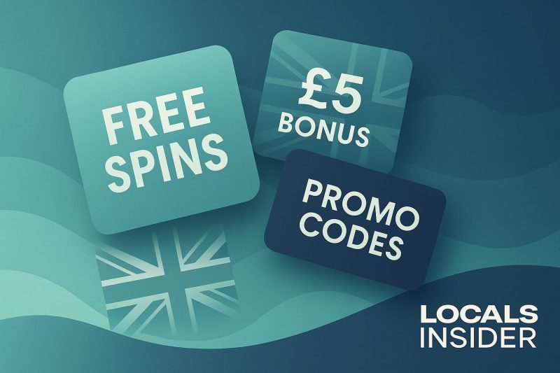 casino free spins, promotions and bonuses for UK