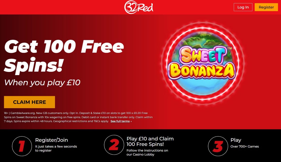 32red uk casino promo