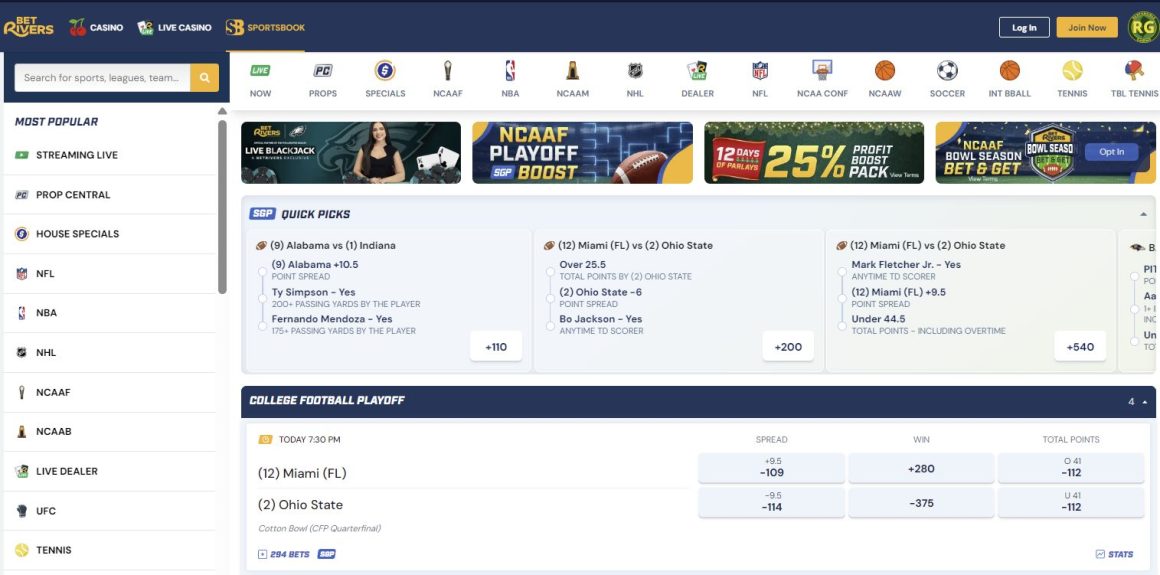 betrivers sportsbook