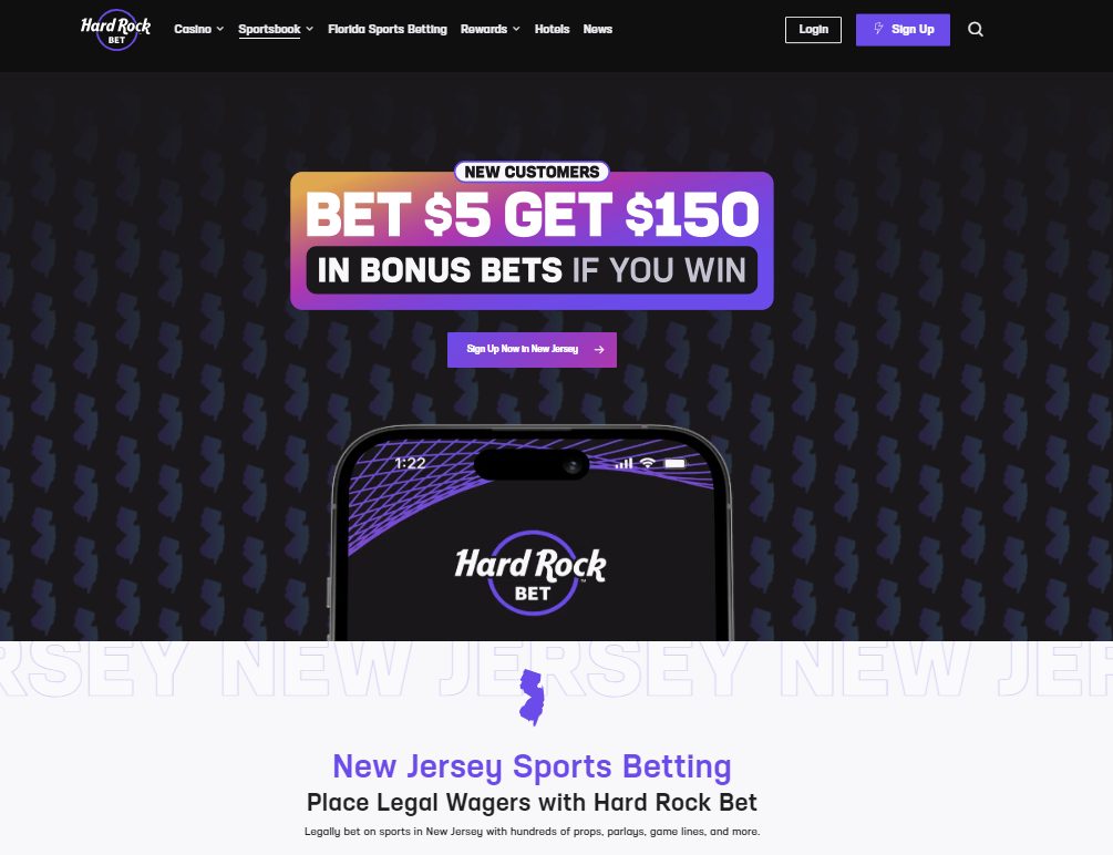 Hard Rock Bet NJ
