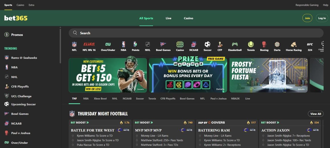NJ sportsbook - bet365