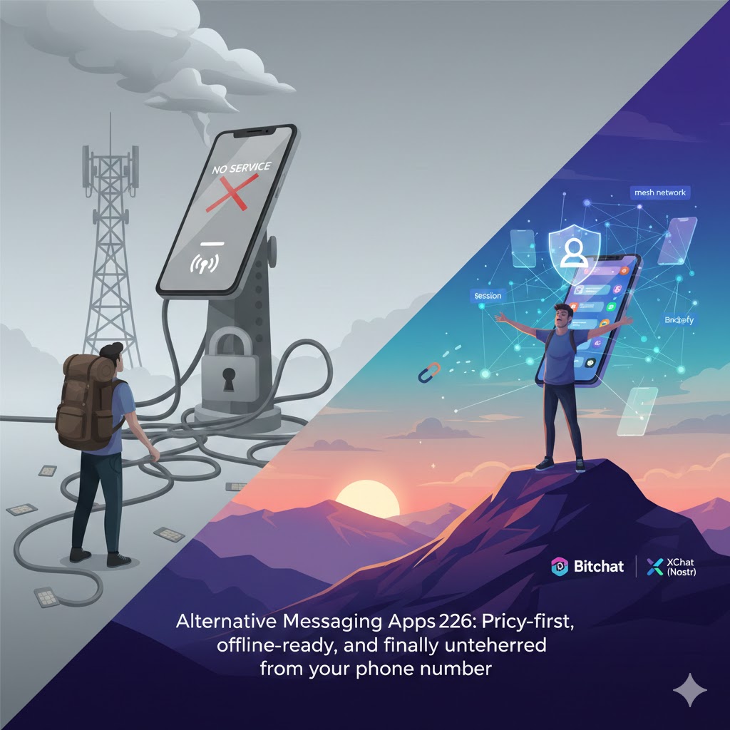 new message apps with no phone and internet