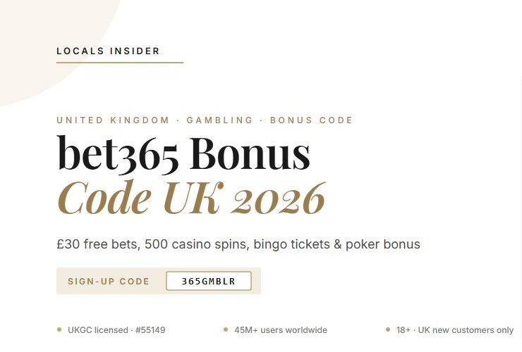 bet365 uk bonus code and opening offer