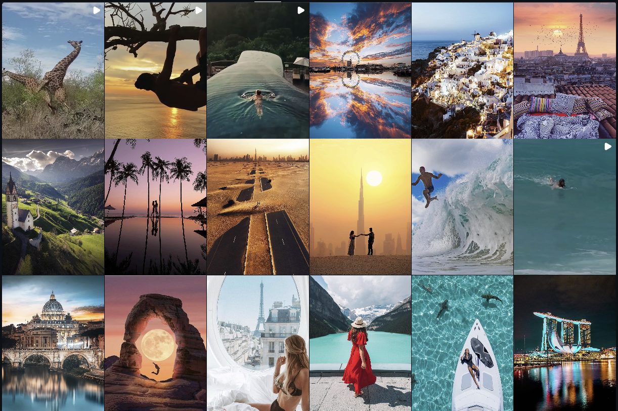 travel video content gadgets