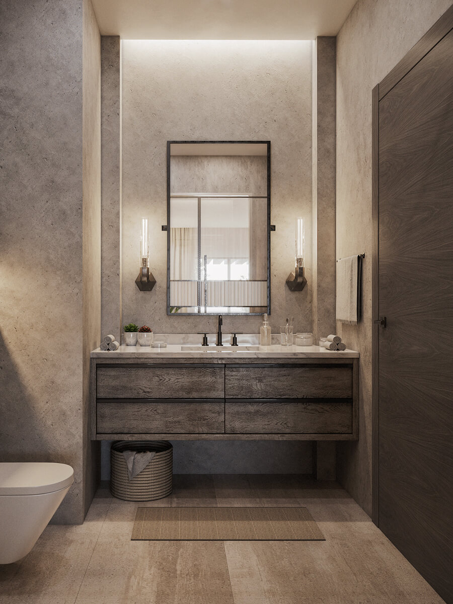 Eileen Hotel Cairo bath