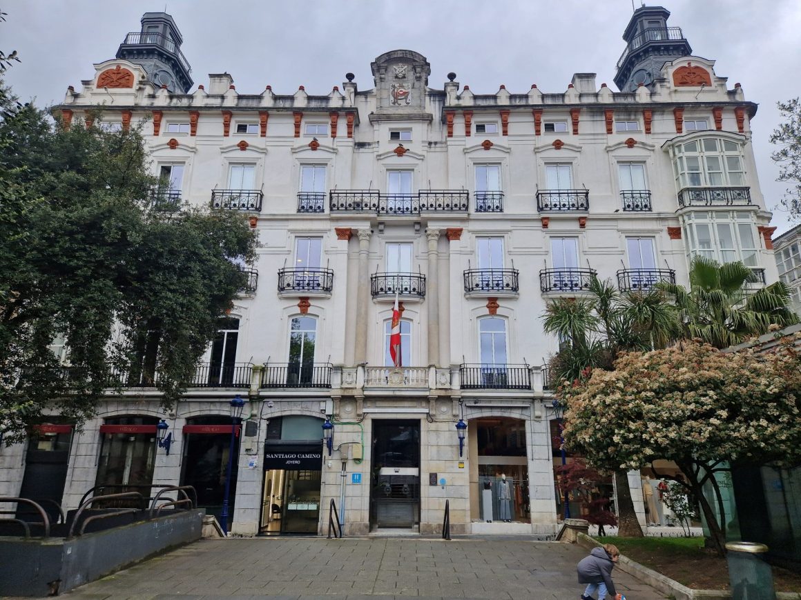 City center of Santander
