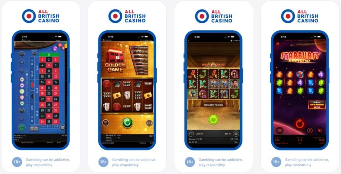 All British Casino App for UK