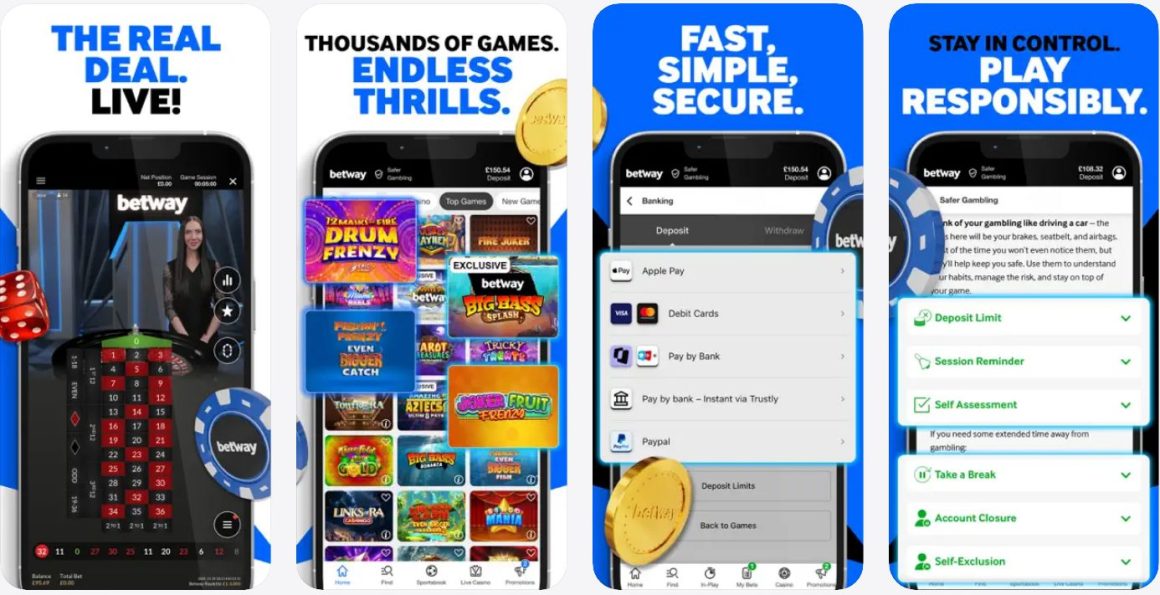 Best Slosts Mobile Apps Betway Vegas