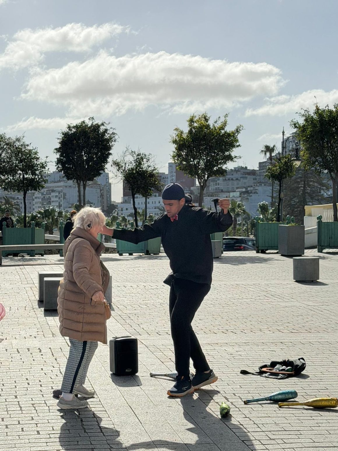 Улицы Танжера в Марокко