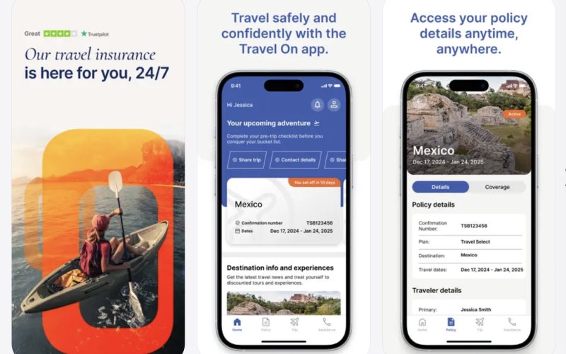 Travelex’s Insurance On Mobile App