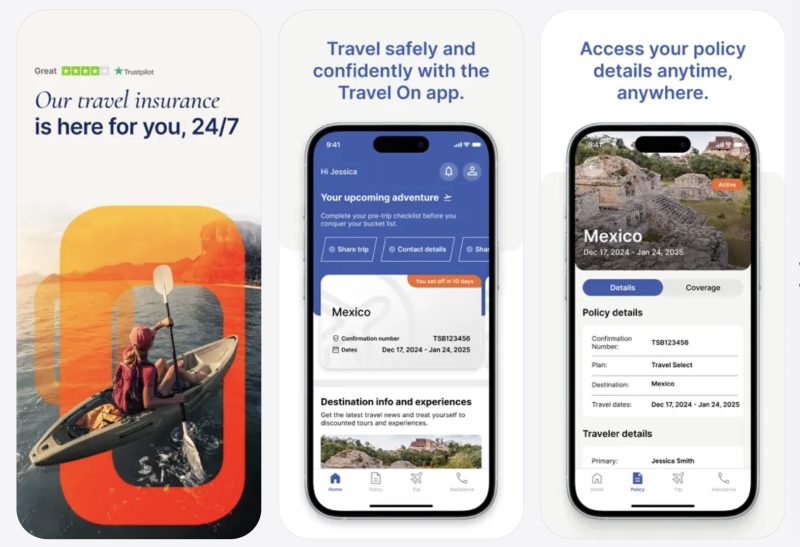 Travelex’s Insurance On Mobile App
