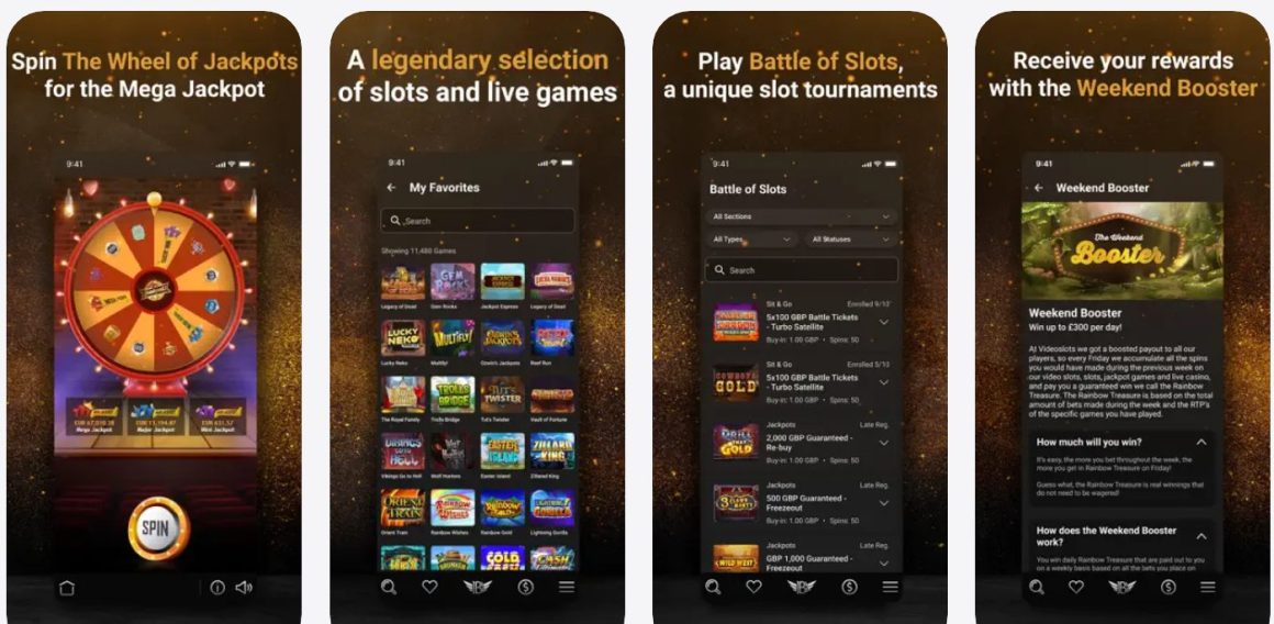 Videoslots Casino Apps UK