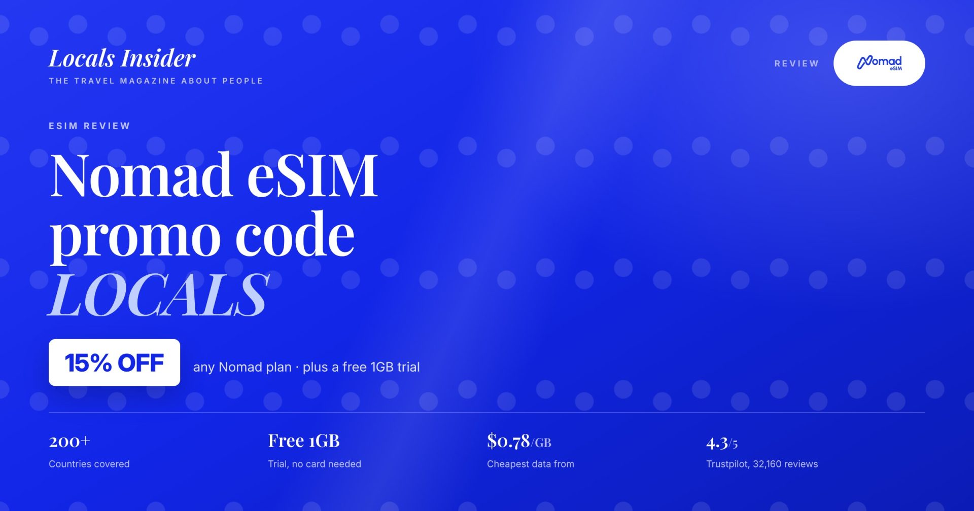 nomad esim promo code featured offer