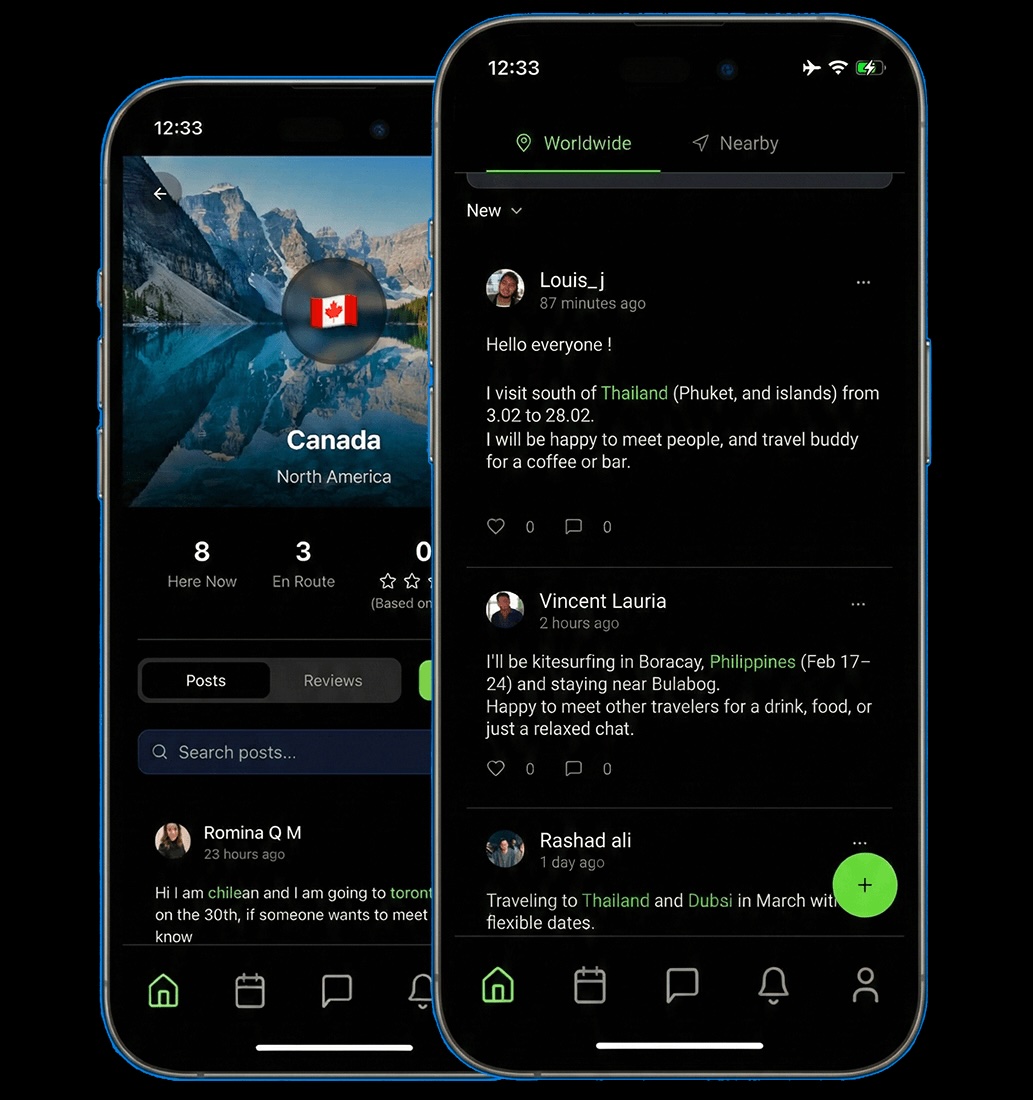 Backpackr app
