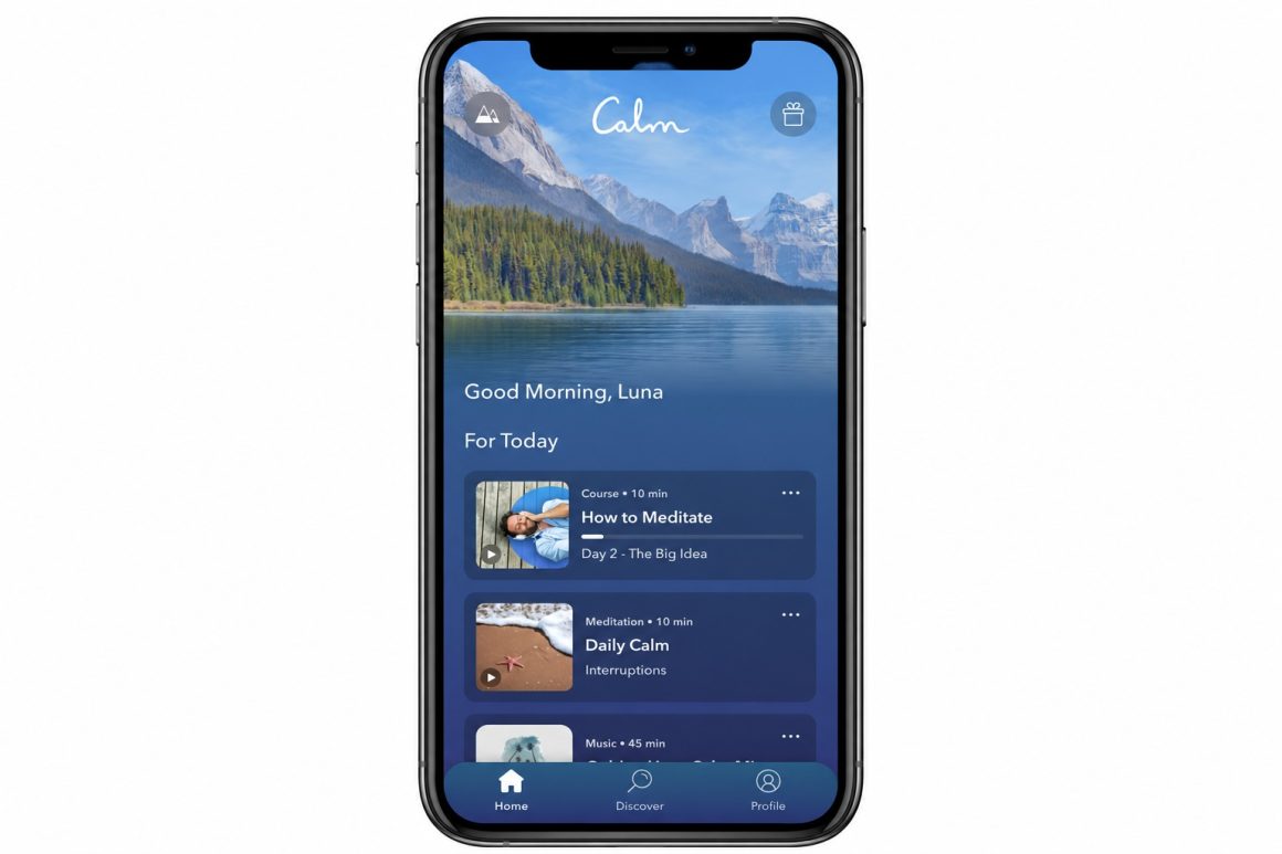 Calm iOS App