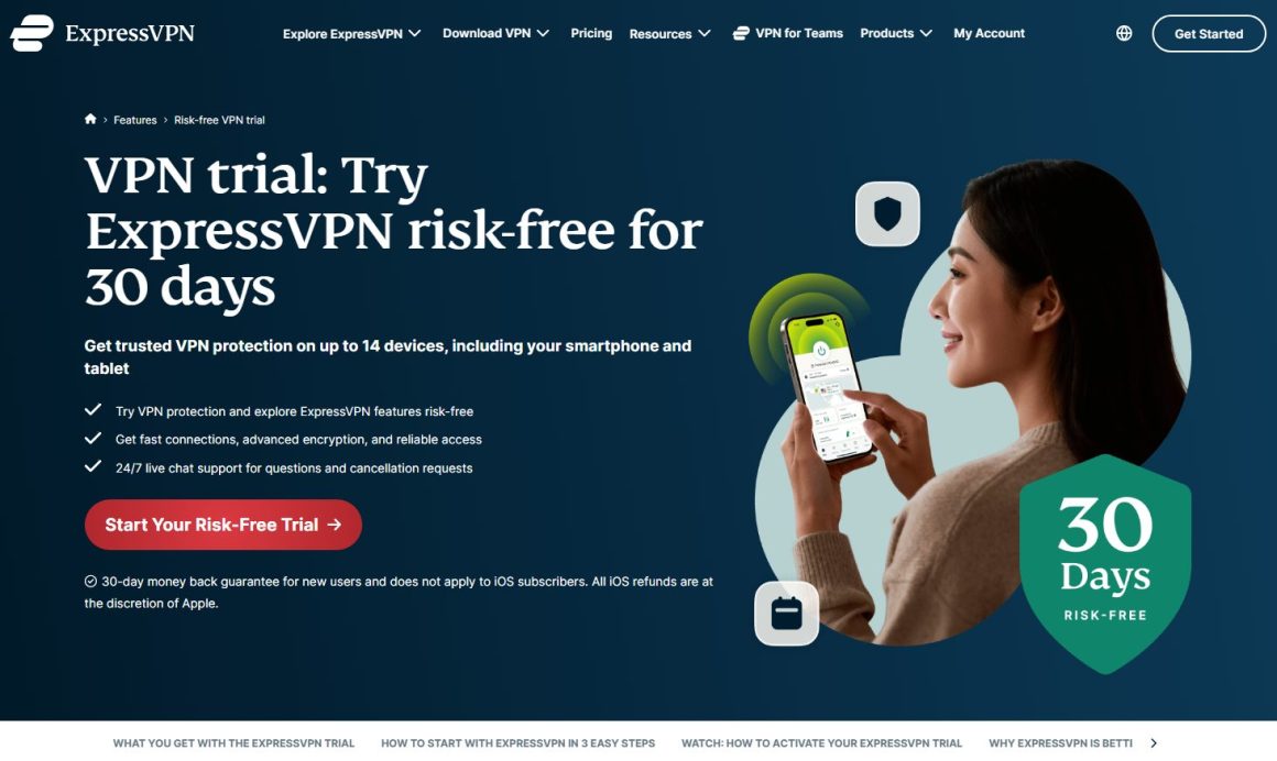 Express VPN free promo deal