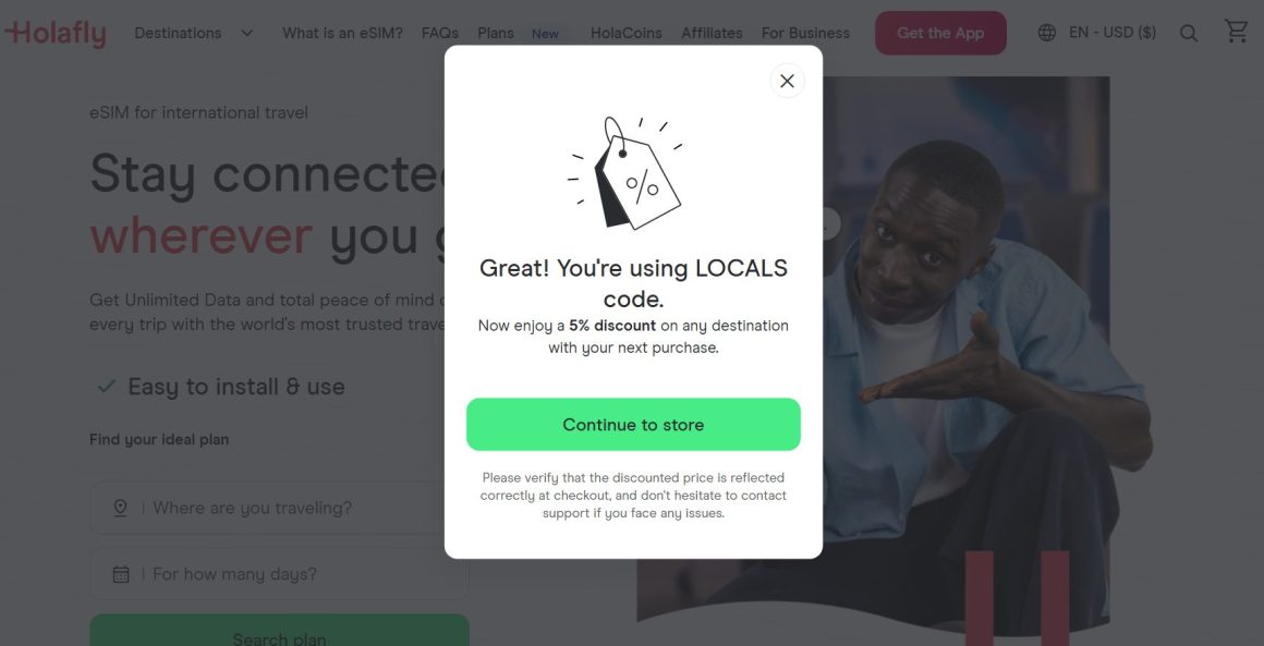 Holafly esim promo code review