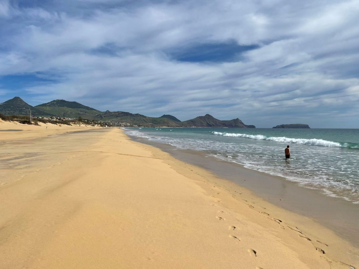 beach, Porto Santo, Portugal